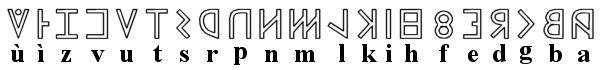 oscan - samnite alphabet
